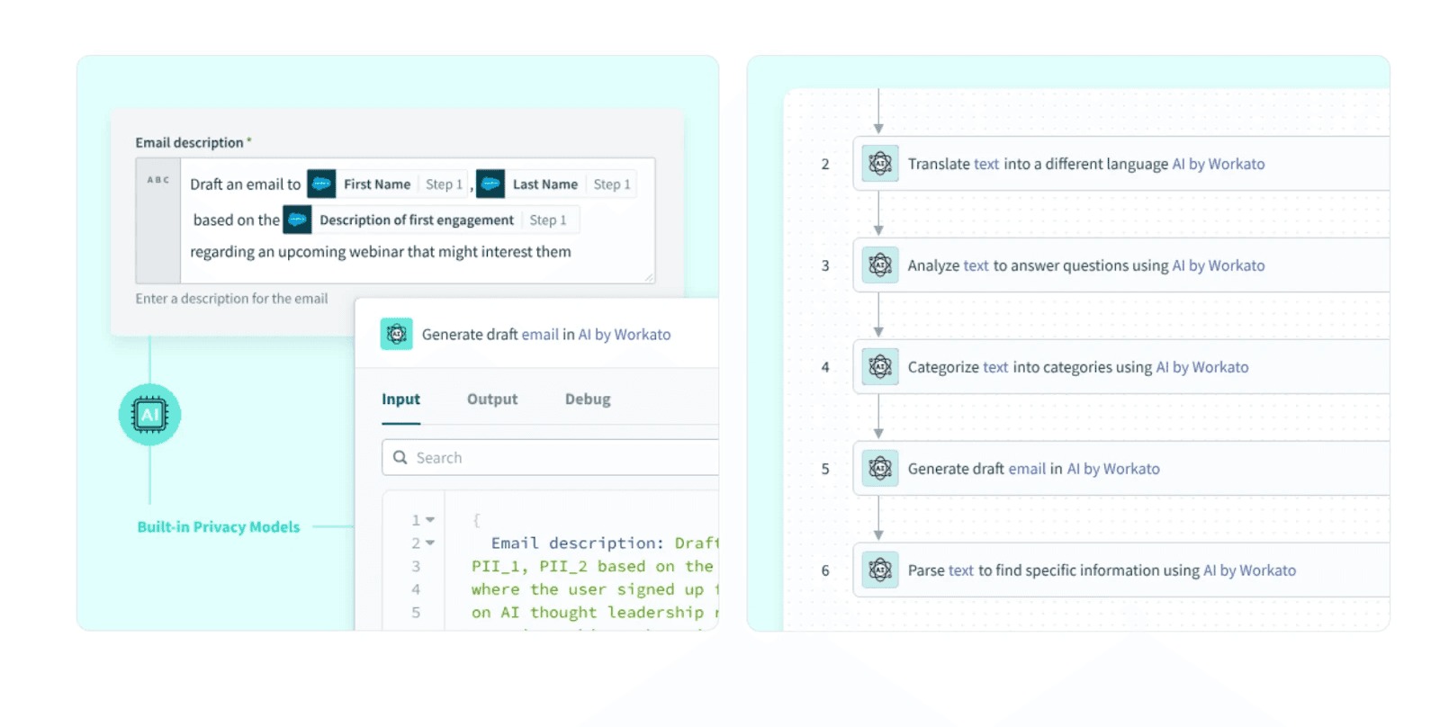 Workato là nền tảng tích hợp cho phép kết nối ứng dụng, tự động hóa quy trình làm việc và đồng bộ hóa dữ liệu giữa các hệ thống