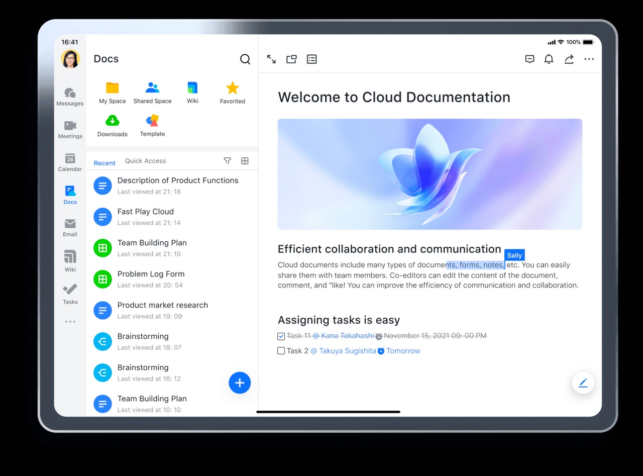 Lark là nền tảng cộng tác "tất cả trong một" cung cấp các công cụ quản lý dự án, tính năng cộng tác và giao tiếp dễ dàng với tất cả các loại hình làm việc tại văn phòng hay ở trực tuyến