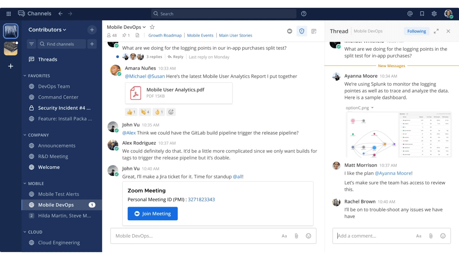 Mattermost là nền tảng cộng tác và nhắn tin mã nguồn mở, tự lưu trữ, vượt trội hơn Zimbra bằng cách cung cấp khả năng kiểm soát dữ liệu và tùy chỉnh mạnh mẽ