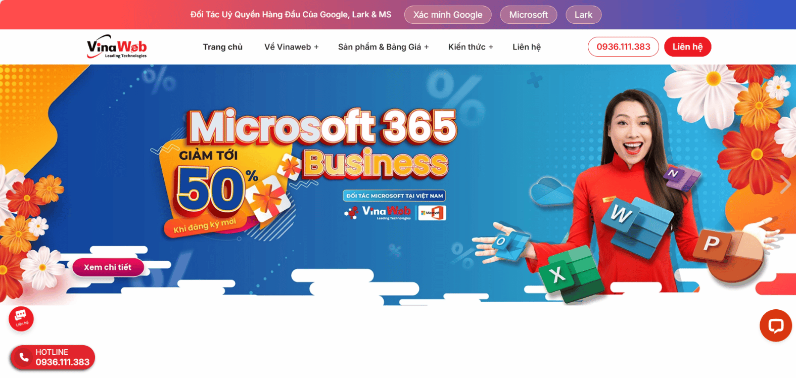 Vì sao nên đăng ký tài khoản Microsoft 365 qua Vinaweb