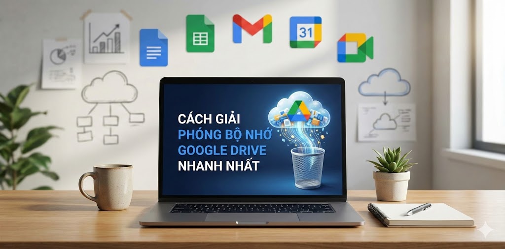 Khám phá cách giải phóng bộ nhớ Google Drive nhanh nhất?