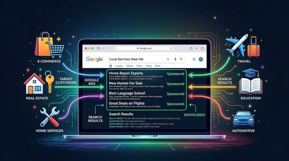 Ngành nào nên chạy Google Ads để tìm khách hàng hiệu quả?