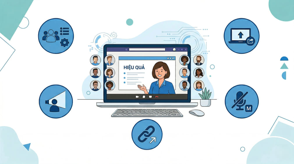 Mẹo giúp bạn họp Microsoft Teams hiệu quả hơn