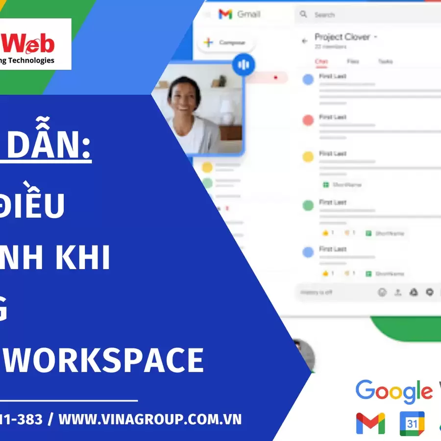 Hướng dẫn những điều cần tránh khi sử dụng Google Workspace